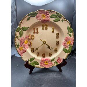 Desert Rose Wall Clock